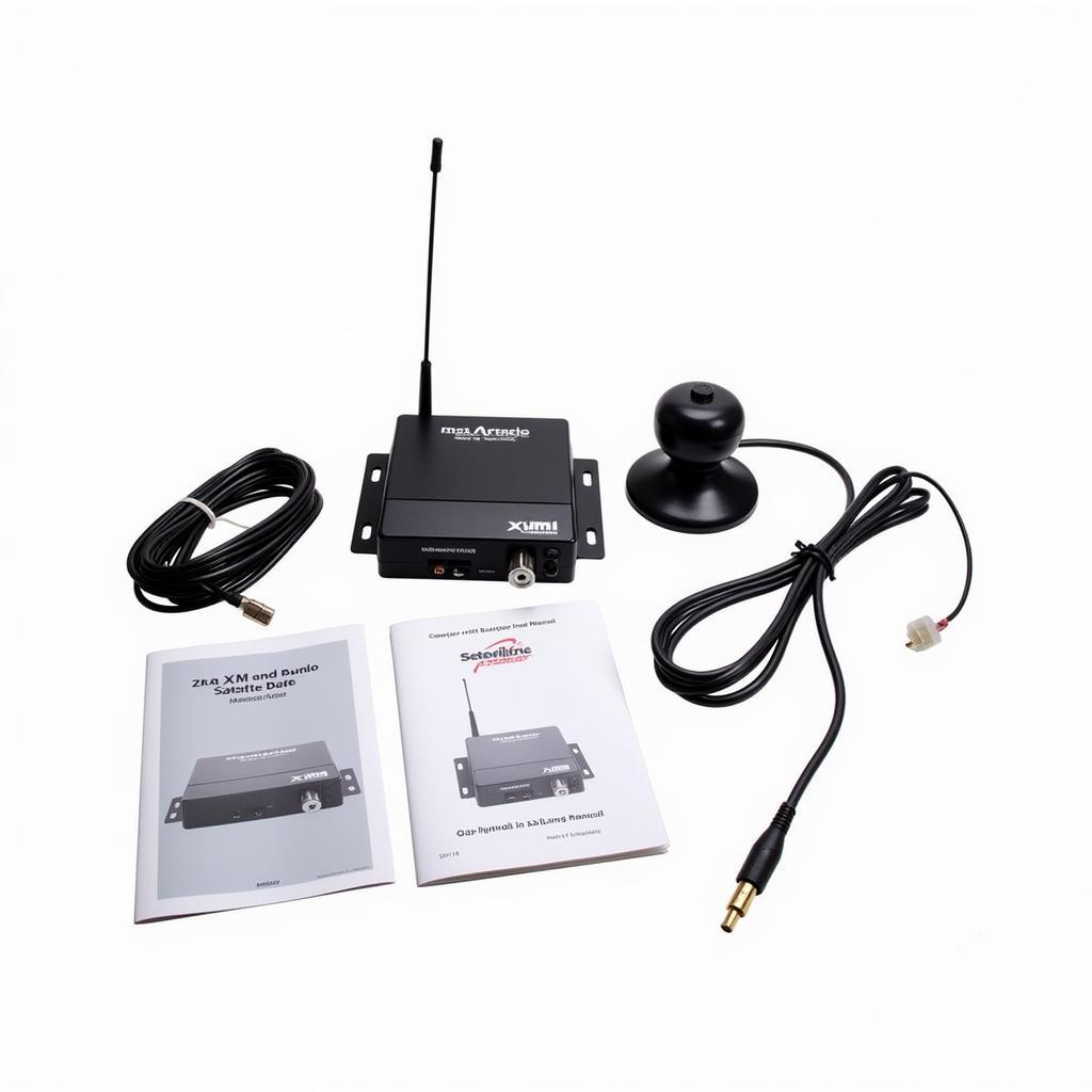 XM Satellite Radio Installation Kit with all components