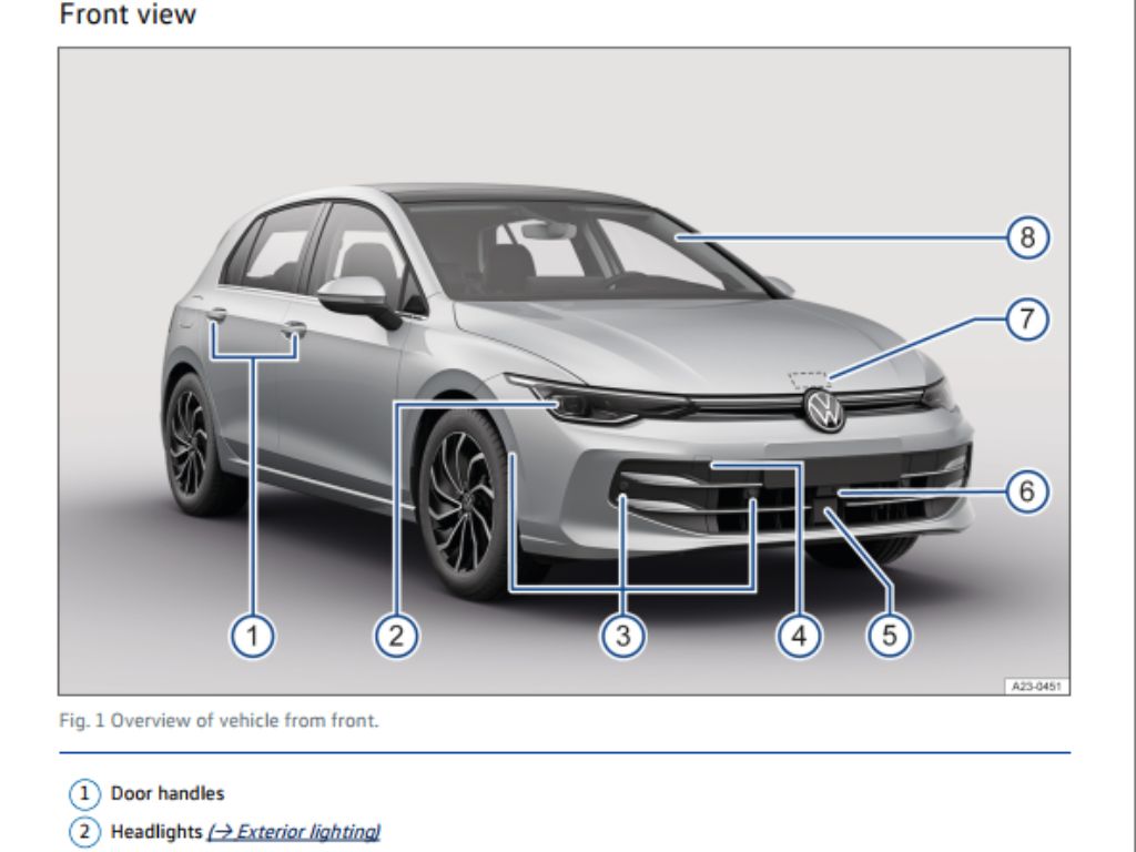 Volkswagen Golf PDF Manuals