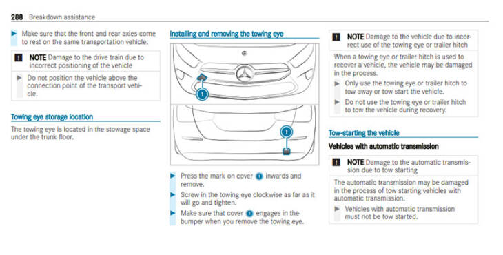 Guidance on Removing and Installing Components in the Mercedes-Benz A220