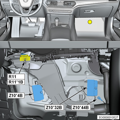 BMW G Series Rear Radar Wiring Diagram 1