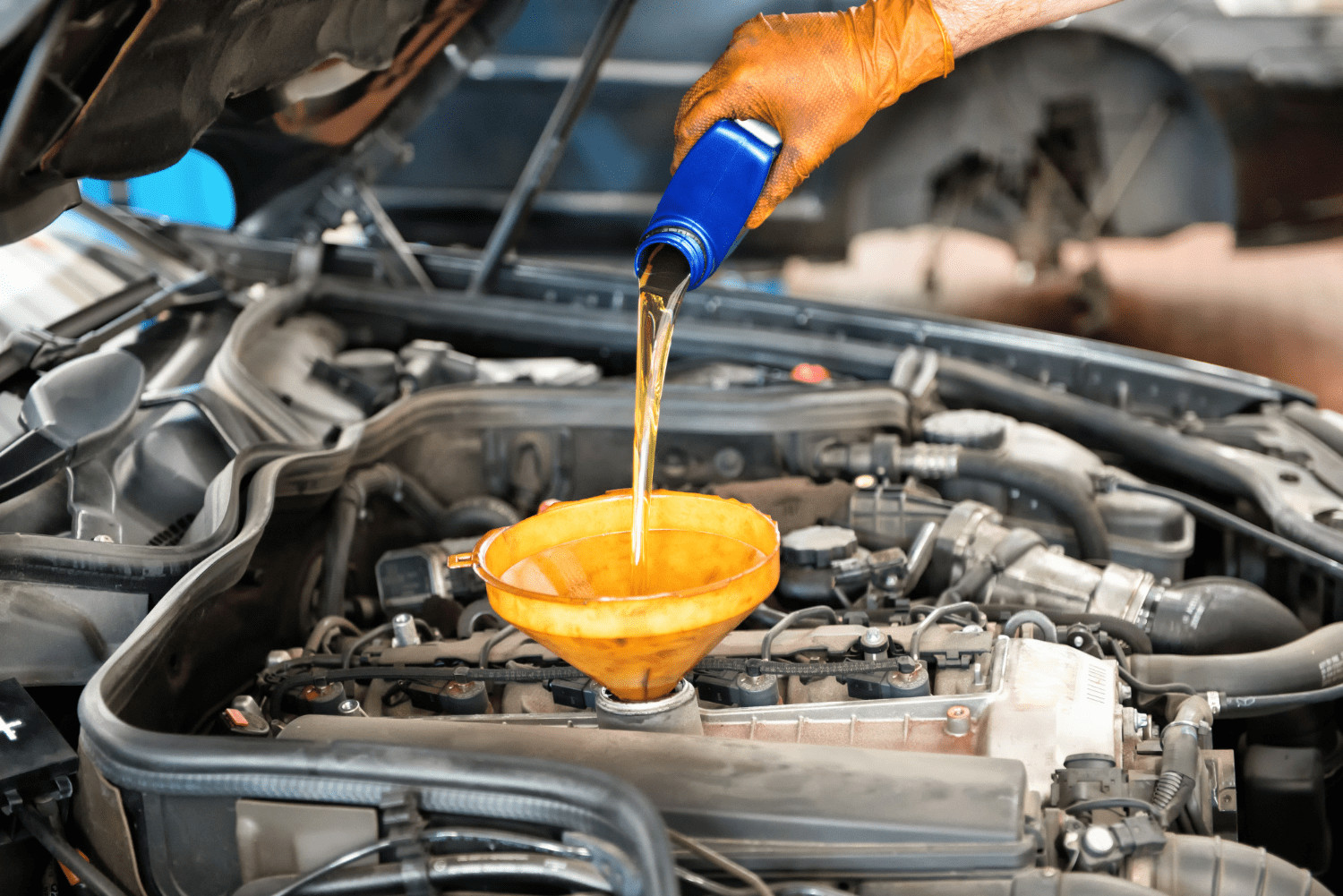 Engine oil viscosity and lubrication