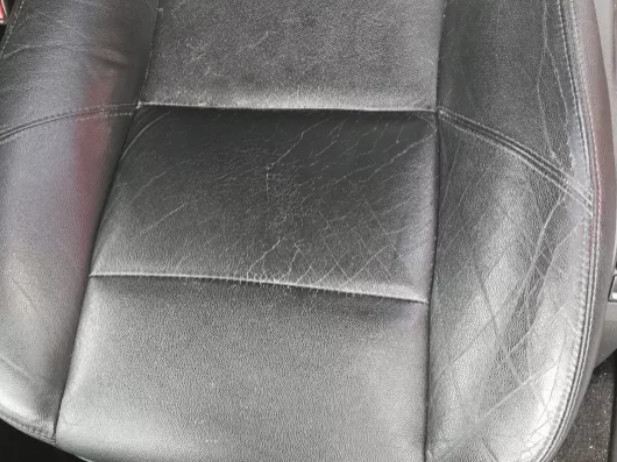 Repairing Cracked Leather Car Seats with Filler