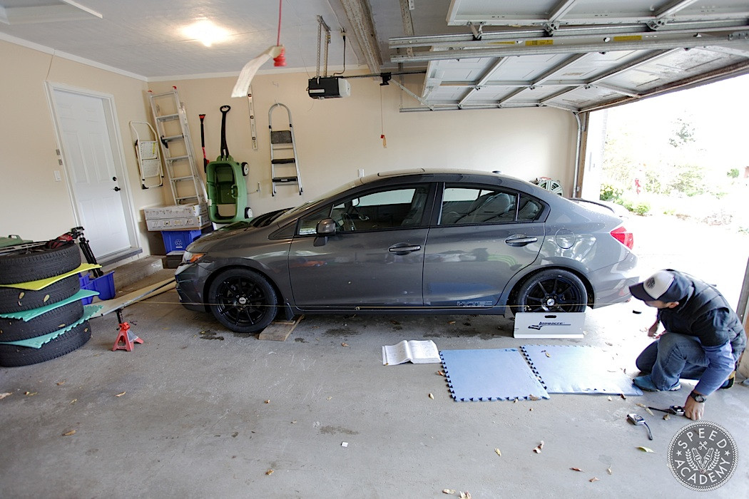 Measuring toe with DIY toe plates for home car alignment