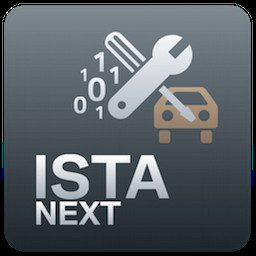 BMW ISTA programming interface showcasing software update options for vehicle ECUs.