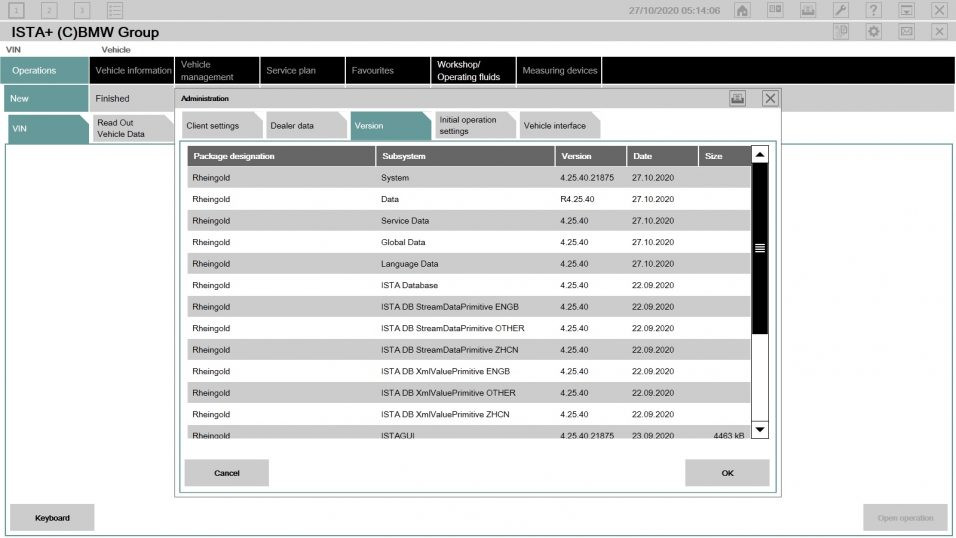 BMW ISTA Interface and Software Overview