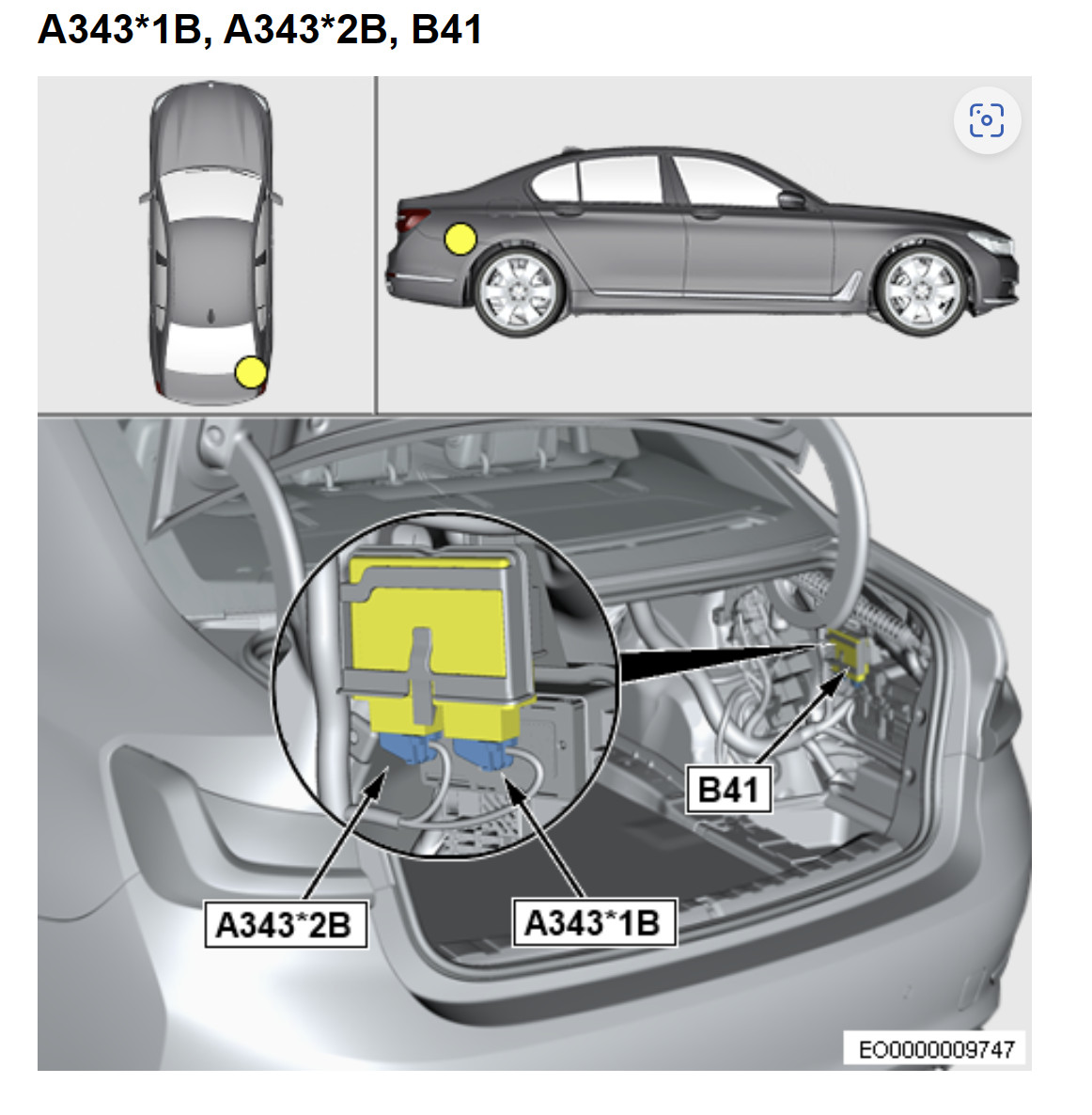 BMW G Series PMA Module Location