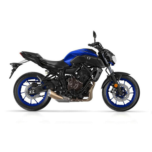 Yamaha MT-07 lightweight naked motorcycle