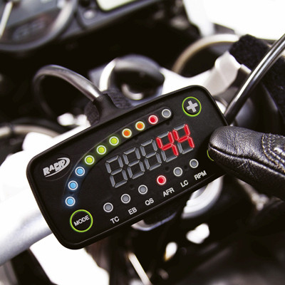 Dimsport YouTune controller for Rapid Bike EVO real-time tuning and engine parameter display